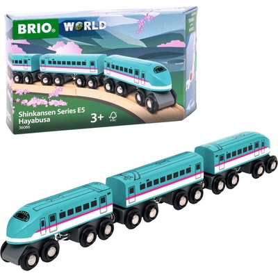 Brio Edice Světové vlaky Schinkansen Hayabusa E5