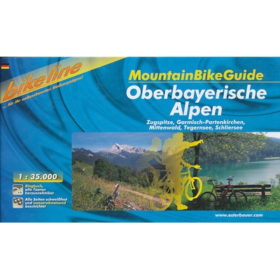 cykloprůvodce Oberbayerische Alpen 1:35 t. německy MBG
