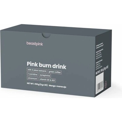 GymBeam Pink burn drink 150 g