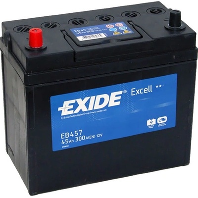 Exide Excell 12V 45Ah 300A EB457