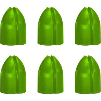 L-Style Shell Lock Ring plastové zelené 6ks