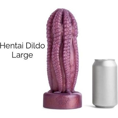 Mr. Hankey’s Toys Hentai Dildo Large prémiové silikónové dildo s Vac-U-Lock 24,9 x 7,8–8,8 cm