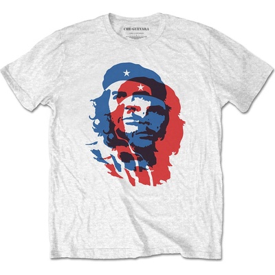 Che-Guevara tričko Blue and Red biele