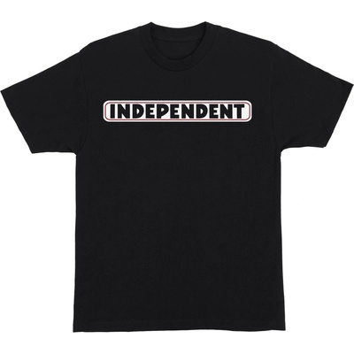 Independent tričko Bar Logo S/S Heavyweight T-Shirt Blue Dusk