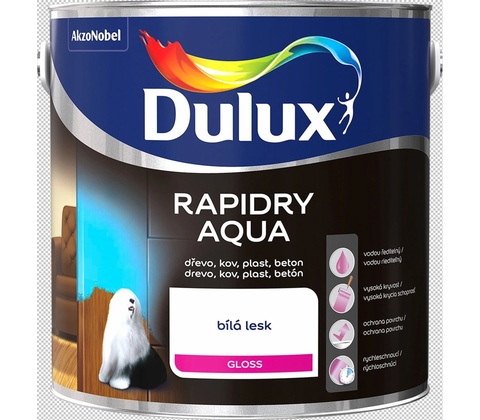 Dulux Rapidry Aqua 2,5 l tmavě hnědá