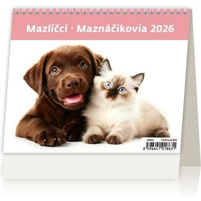 Helma Stolový riadkový 17,1x13,9 cm MiniMax Maznáčikovia 2026