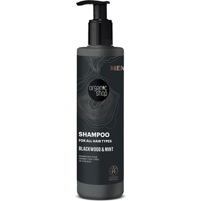 Organic Shop šampón Blackwood a mäta 280 ml
