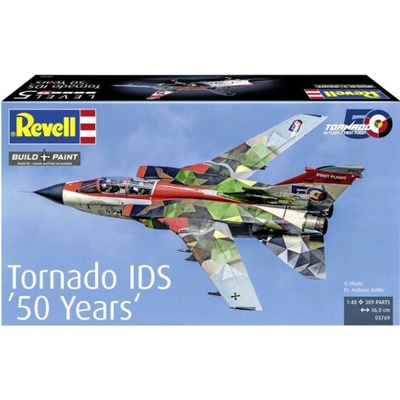 Revell ModelKit letadlo 03769 Panavia Tornado IDS 50 Years 1:48