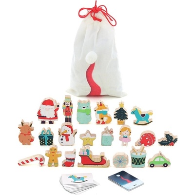 Vilac Adventný kalendár Hmataj a nájdi