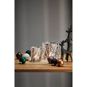 Philippi Комплект коледна украса Коледна елха от стъкло 12-pack Nordkap (P370001)