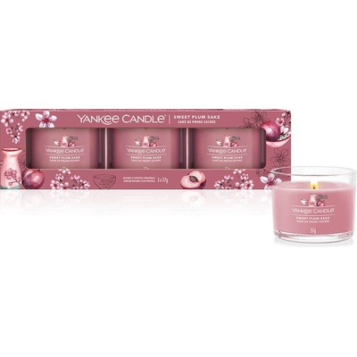 Yankee Candle Sweet Plum Sake 3 x 37 g