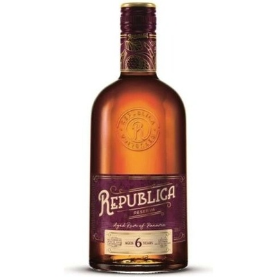 Božkov Republica Reserva 6y 40% 0,7 l (čistá flaša)
