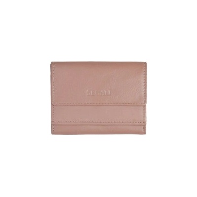 Segali Malá kožená peněženka 1756 baby pink