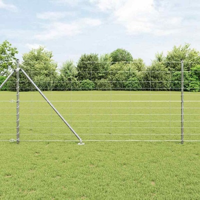 vidaXL Svařované drátěné ploty s hroty 50 x 1,2 m Pozinkovaná ocel