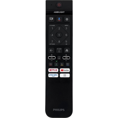 Philips 398gm10bephnl001sy, 398gm10bephne001sy, src-3009-04 - оригинален дистанционен контрол с гласово управление и подсветка (398gm10bephnl001sy, 398gm10bephne001sy, src-3009-04)