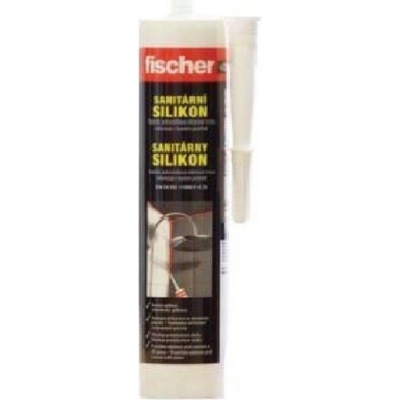 Fischer Sanitární silikonový tmel 310 ml