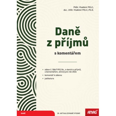 Daně z příjmů s komentářem 2026