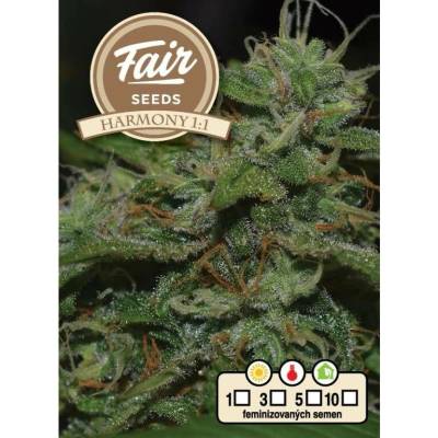 Fair Seeds Harmony 1:1 semena neobsahují THC 10 ks
