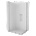 Mexen Velar Duo плъзгаща се душ кабина 90 x 80 см, матирано, хром - 871-090-080-32-01 (871-090-080-32-01)