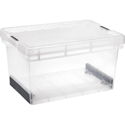 Tontarelli Úložný box Evolution s víkem 8034363AK5 45 l transp grafit