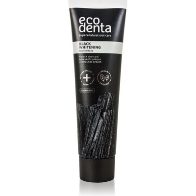 Ecodenta Expert Black Whitening черна избелваща паста за зъби без флуорид 100ml