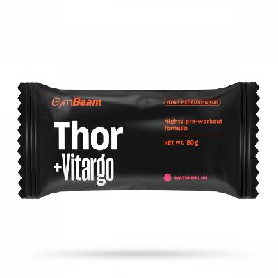 Vzorka predtréningový stimulant Thor Fuel + Vitargo - GymBeam - citrón limetka, 20 g