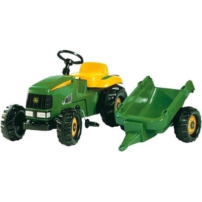 Rolly Toys šlapací traktor JOHN DEERE s přívěsem – Zbozi.Blesk.cz