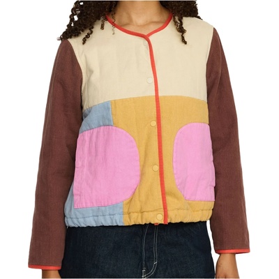 Selfhood Дамско ежедневно яке Selfhood Women's Quilted Block Jacket Casual jacket - Offwhite (103-2853-0212)