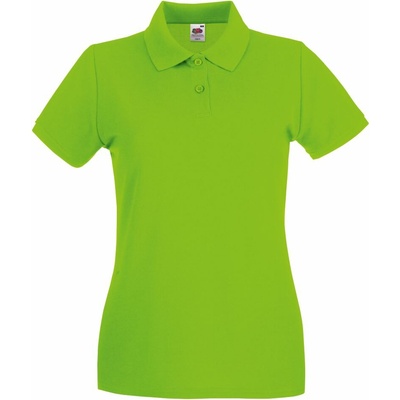 Fruit of the Loom Lady-Fit Premium Polo limetková