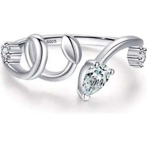 Silenti Jewelry Сребърен пръстен "Издръжливост" - 9 - 59.5мм (19.1мм диам. )