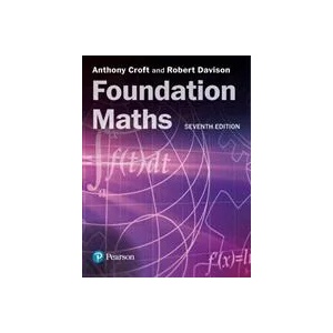 Foundation Maths | Anthony Croft, Robert Davison (ISBN: 9781292289687)
