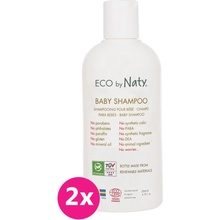 Eco By Naty dětský šampón 2 x 200 ml dárková sada