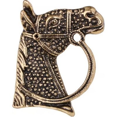 Gaira brož Hlava koně 30150 zlatá