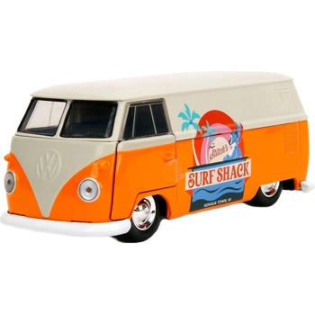 Jada Toys Метален бус Jada Toys - Stitch VW 1961, 1: 32 (9336144314R00)