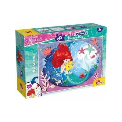 Lisciani Double-sided puzzle Supermaxi 60 Little Mermaid