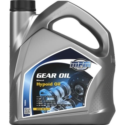 MPM Gear Oil 80W-90 GL-5 Mineral Hypoid Oil 4 l