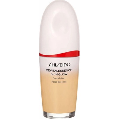 Shiseido Revitalessence Skin Glow Foundation lehký make-up s rozjasňujícím účinkem SPF30 Sand 30 ml