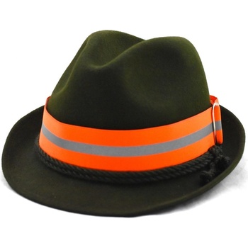 Zubíček reflexní pásek na klobouk s proužkem oranžová