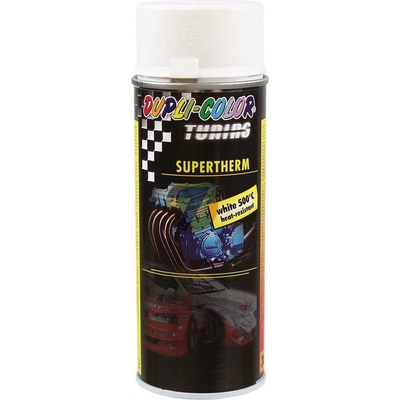 Dupli Color SUPERTHERM super žiaruvzdorná biela farba 500°C v spreji 400ml