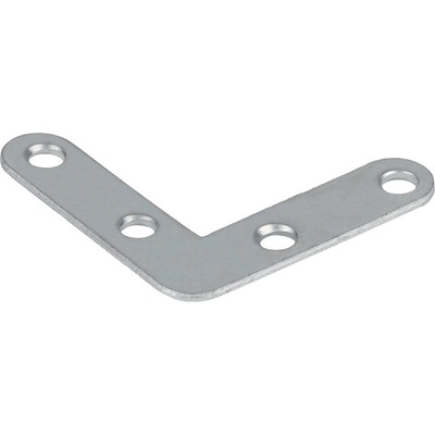 Walteco Úhelník spojovací plochý 40x40x10mm, pozinkovaný