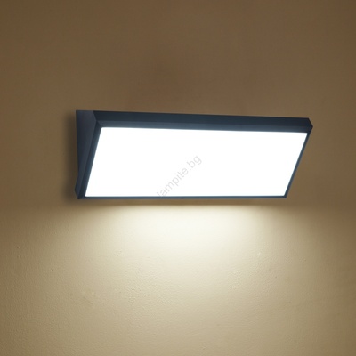 Brilagi - LED външен стенен осветител TRIANGLE LED/42W/230V 3000/4000/6500K черен IP65 (BG3837)