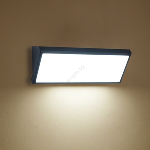 Brilagi - LED външно стенно осветително тяло TRIANGLE LED/42W/230V 3000/4000/6500K черно IP65 (BG3837)