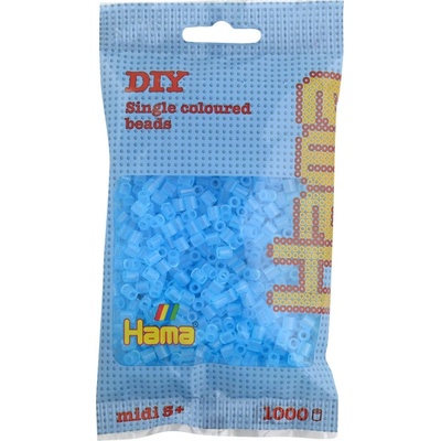 Hama Zažehlovací korálky MIDI - průhledné modré - 1000 ks - H207-73 – Hama | – Zboží Dáma