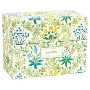Galison V&A William Morris Recipe Box | William Morris