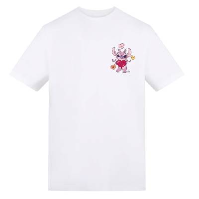 Disney Printed Adult Valentines Day Tee - Angel Energy