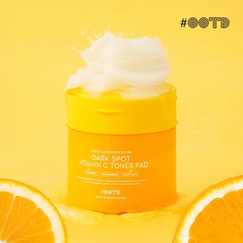 #OOTD Тонер падове с Витамин С против пигментни петна и неравномерен тен OOTD Dark Spot Vitamin C Toner Pad (81336)