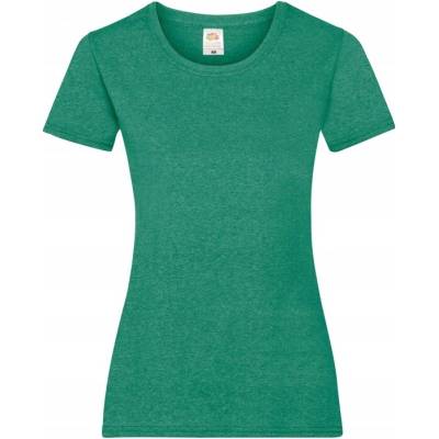 Dámske tričko Valueweight Retro Heather Green