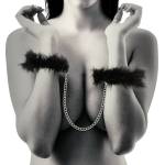 Coquette chic desire Пухкави белезници за китки от веган кожа coquette fantasy