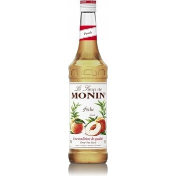 Monin Le Sirop Peach Broskev 1 l