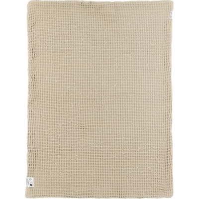 Meyco Deka do postýlky Waffle Teddy fleece Sand